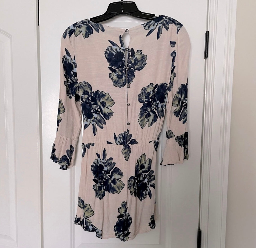 Free People Floral Jumper Size Large Size L