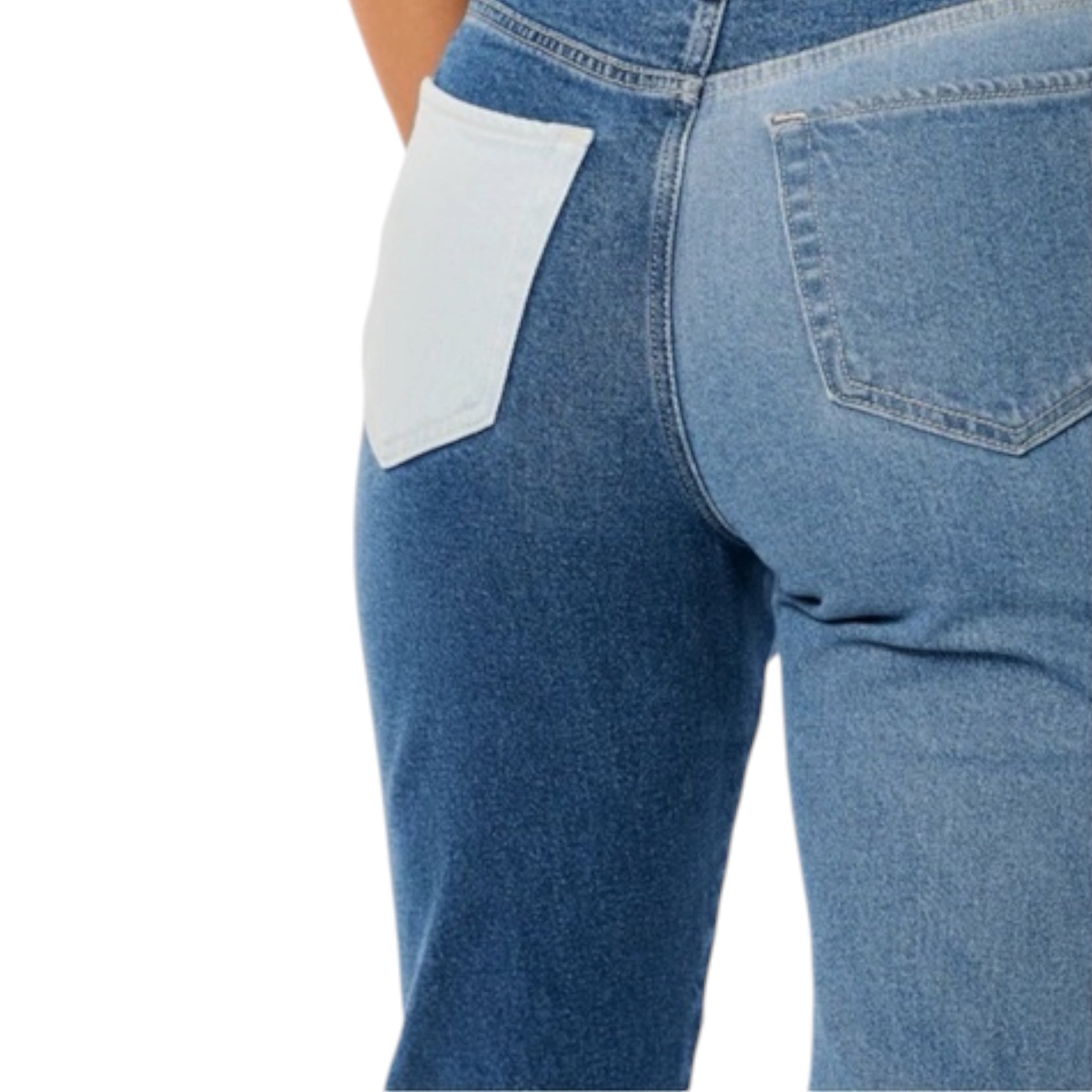 Hollister Ultra High Rise Patchwork Jeans Size W25 L27