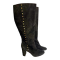 Ralph Lauren Black Atherton Dress Boots Size 10